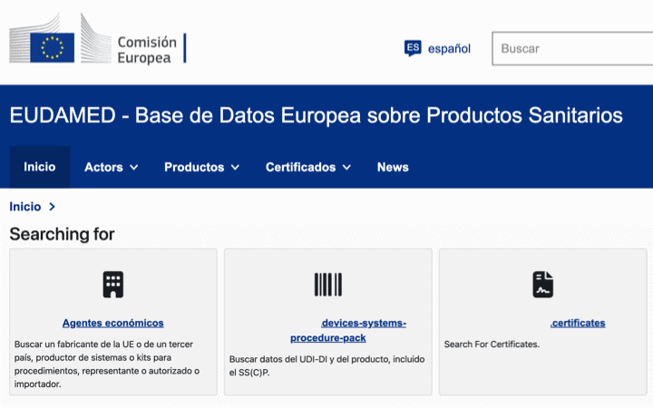 ¿nueva modificación de la fecha de liberación de EUDAMED?