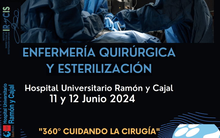 11-12 Jun 2024 «Jornadas de Enfermería Quirúrgica y Esterilización HURyC» by #UnidadCentralEsterilización Hospital Universitario Ramon y Cajal de @SaludMadrid con la participación de @Xcanals – @Tecno_med