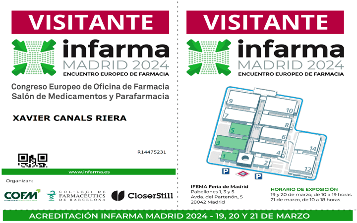 @infarma_es 19 a 21 Marzo 2024 Madrid