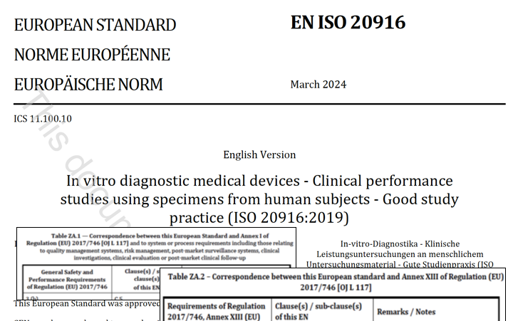 Nueva edición de la norma EN ISO 20196:2024 productos sanitarios ivd. Estudios del funcionamiento clínico con muestras de seres humanos – Buenas practicas de estudio