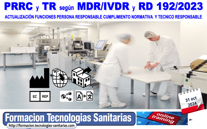 Formacion «2411 – PRRC Y TECNICO RESPONSABLE» – 31 Oct 2024 9h-14h
