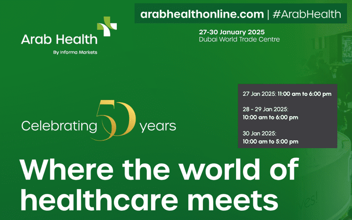 Feria @Arab_Health – 27 a 30 Enero 2025 Dubai #ArabHealth @FENIN_es