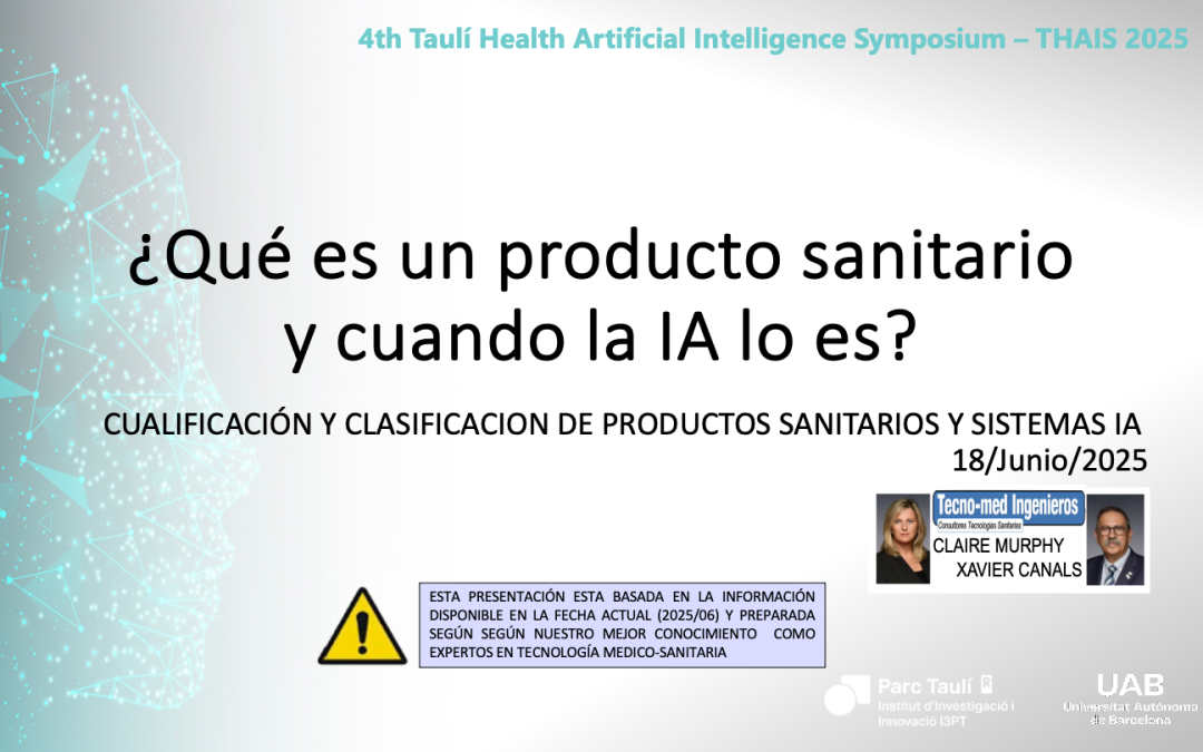 Symposium THAIS  17-18 junio 2025 Taulí Health Artificial Intelligence by @ParcTauli con la participación de @XCanals